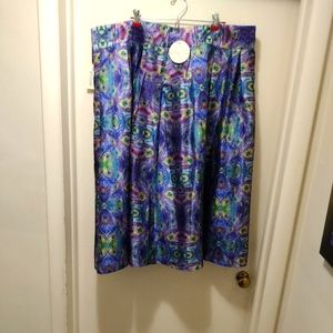 Lindy Bop Marnie Peacock Vintage-style Skirt NWT